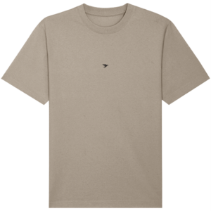 T-shirt Femme en coton lourd texturé
